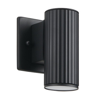 Portillo One Light Exterior Wall Sconce in Black (217|207122A)