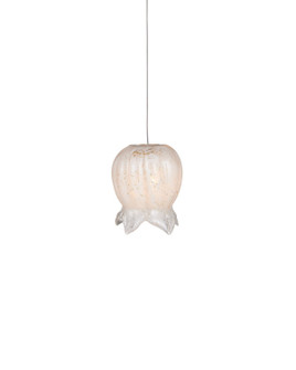 Polpo One Light Pendant in White/Silver (142|90001403)