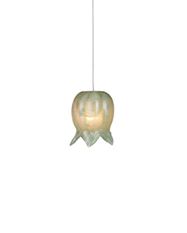Polpo One Light Pendant in Green/Silver (142|90001395)