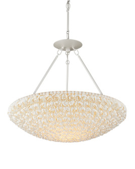 Virtu LED Chandelier in Natural/Pearlized White (142|90001341)