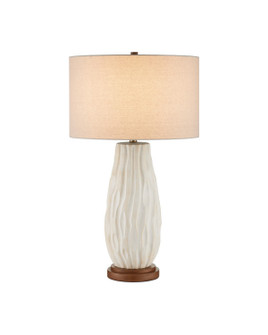 Water-borne One Light Table Lamp in Off-White/Natural (142|60001050)
