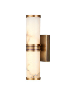 Brenham LED Wall Sconce in Natural/Vintage Brass (142|58000076)
