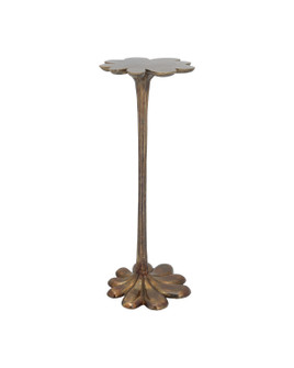 Schizzo Accent Table in Oxidized Brass (142|40000246)