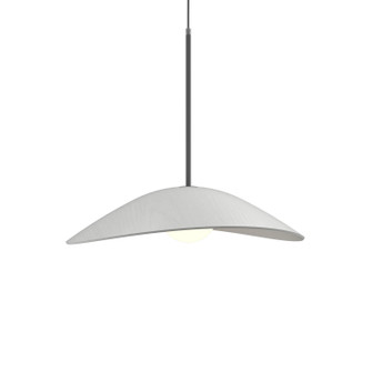 Oyster One Light Pendant in Organic White (486|154747)