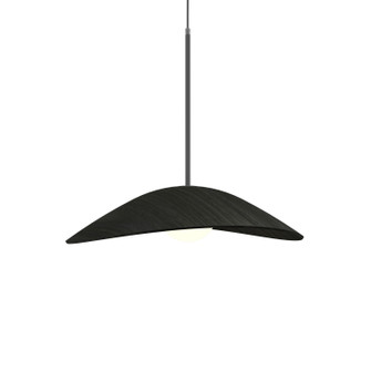 Oyster One Light Pendant in Charcoal (486|154744)
