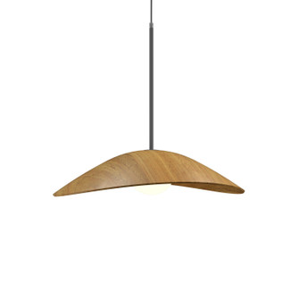 Oyster One Light Pendant in Louro Freijo (486|154709)
