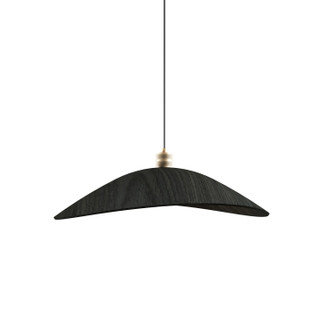 Oyster One Light Pendant in Charcoal (486|154644)
