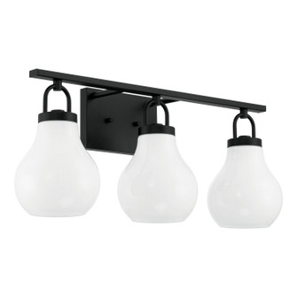 Mansfield Three Light Vanity in Matte Black (577|207852A)