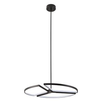 Alfie LED Pendant in Textured Black (577|207767A)
