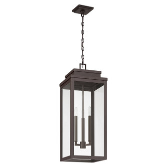 Hillside Three Light Exterior Pendant in Dark Bronze (577|207756A)