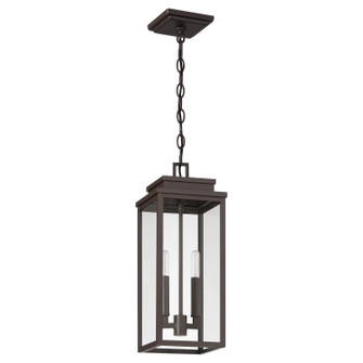 Hillside Two Light Exterior Pendant in Dark Bronze (577|207754A)