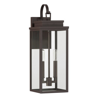 Hillside Two Light Exterior Wall Sconce in Dark Bronze (577|207749A)