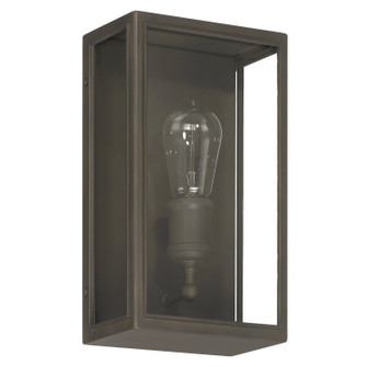 Hollis One Light Exterior Wall Sconce in Blackened Brass (577|207727A)