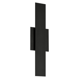 Jacks LED Exterior Wall Sconce in Textured Black (577|207712A)