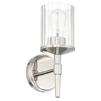 Andrea One Light Vanity in Polished Nickel (577|207696A)