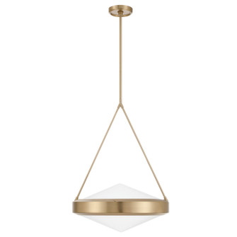 Agate Four Light Pendant in Champagne Gold, Opal (577|207425A)