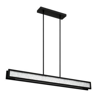 Courtney LED Linear Pendant in Textured Black (577|207414A)