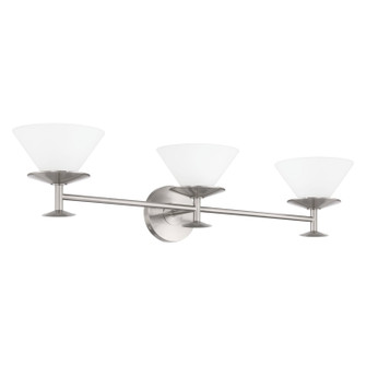 Tremolo Three Light Vanity in Brushed Nickel, Polished Nickel (577|207329A)