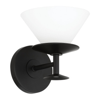 Tremolo One Light Vanity in Matte Black, Champagne Gold (577|207322A)