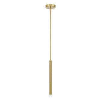Manhattan LED Pendant in Brushed Gold (577|207302A)