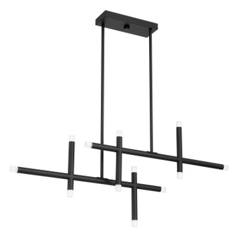 Manhattan LED Chandelier in Matte Black (577|207296A)
