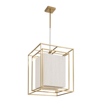 Abbey Six Light Pendant in Brass (577|207269A)