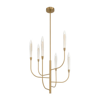 Calle LED Chandelier in Brass (577|207266A)