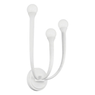 Dahlia Three Light Wall Sconce in Plaster White (577|207255A)
