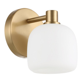 Valentina One Light Wall Sconce in Champagne Gold, Etched Opal (577|206999A)