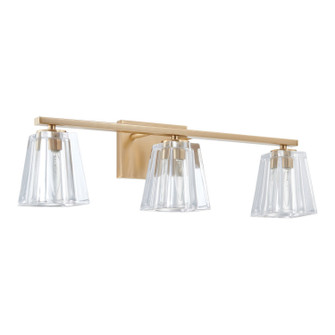 Valentin Three Light Vanity in Champagne Gold (577|206991A)