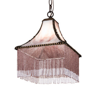 Victoria One Light Pendant in Hi-Lited Craftsman Brown Mahogany Bronze (57|295389)