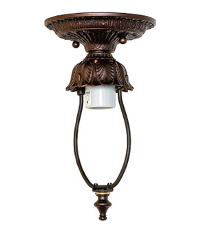 Victorian One Light Flush Mount Hardware in Mahogany Bronze (57|293033)