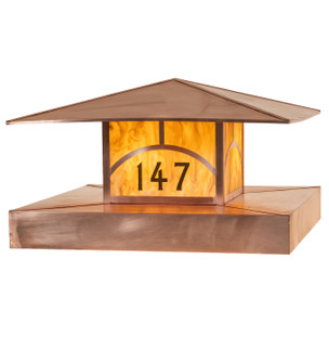 Seneca Two Light Pier Mount in Vintage Copper (57|292223)