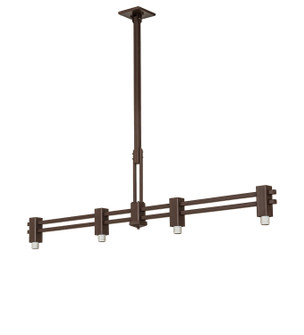 Mission Four Light Island Pendant Hardware in Cafe Noir (57|292122)