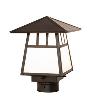 Stillwater One Light Post Mount in Black Patina (57|290849)