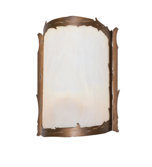 Leaf Edge One Light Wall Sconce in Antique Copper (57|290757)