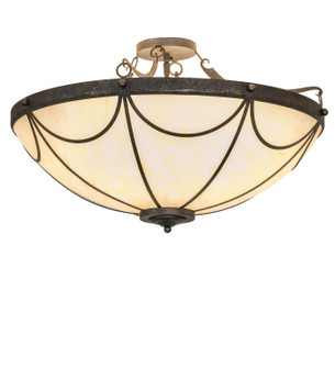 Carousel Six Light Semi-Flush Mount in Golden Bronze (57|289613)