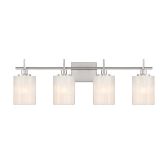 Four Light Bathroom Vanity in Brushed Nickel (446|M80085BN)