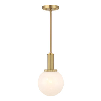 One Light Pendant in Natural Brass (446|M7050NB)
