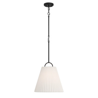 One Light Pendant in Matte Black (446|M7045MBK)