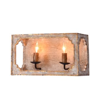 Nadia One Light Wall Sconce in Gilded Ash Patina (374|W81042)