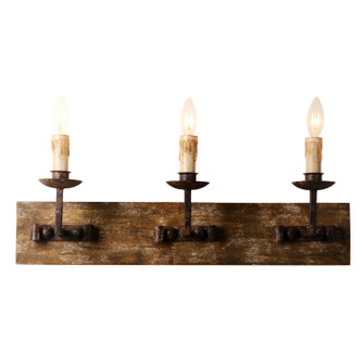 Alta Ridge Three Light Wall Sconce in reclaimed wood (374|W51213)
