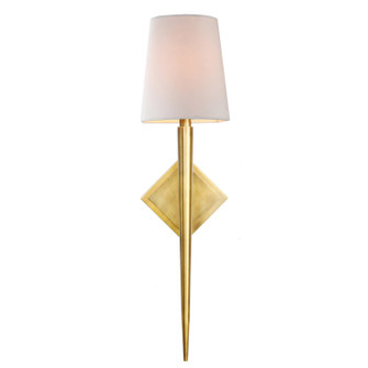 Aveline One Light Wall Sconce in Champagne Gold (374|W231231BS)