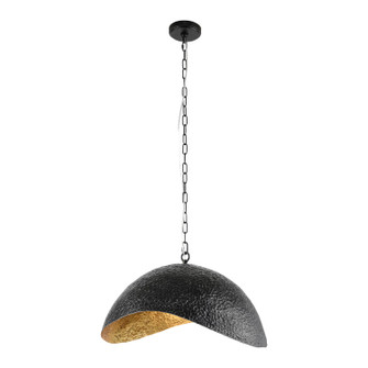 Sabine One Light Pendant in Forged Black (374|P251103)