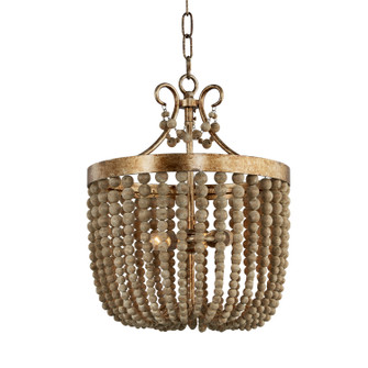 Darcia Two Light Chandelier in Tarnished Silver (374|H71262AS)
