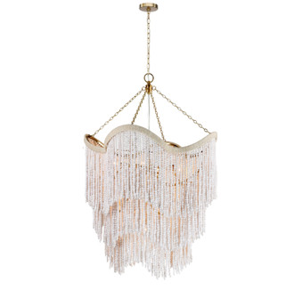 Idalia 11 Light Chandelier in Warm Brass (374|H2410211)