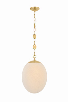 Nell One Light Pendant in Aged Brass (428|H1146701LAGB)