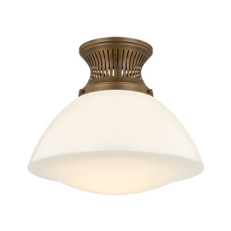Bruceville One Light Flush Mount in Historic Bronze (70|4917HB)