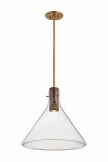 West Hill One Light Pendant in Patina Brass (70|1619PBR)