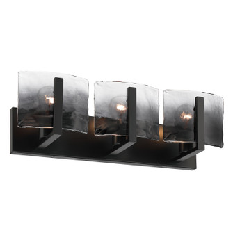 Aenon Three Light Vanity in Matte Black (62|3164BA3BLKSWG)